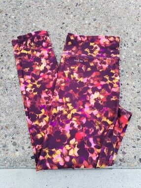Xersion Multicolor Floral Leggings size XL